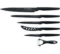 Set de Couteaux Inox revetement anti-adhesif 6 pcs Royaltyline RL-MB5N