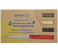 BON APPETIT Coffret de 4 Couteaux de table steak OPINEL Esprit LOFT SC