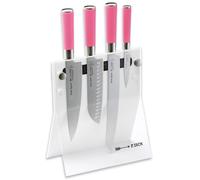 Set de couteaux PINK SPIRIT, 5 pièces, avec support magnétique, F.DICK