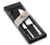 Set de couteaux TOQUE EXOTIQUE, set de 2, rivets en acier inoxydable, Lion Sabatier