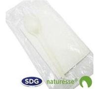 Set de Couvert Cuillère à Dessert en CPLA - SDG - x 200 - - CPLA NC G