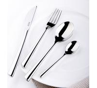 Set de couverts 24 pièces pour 6 personnes Acier inoxydable Couverts de table Couverts de table