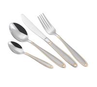 Set de Couverts 24 pièces pour 6 Personnes en Acier Inoxydable 18/10