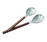 Set de couverts à salade BRICK 30 cm, set de 2 pc, marron, Philippi