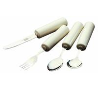 Set de couverts ergonomiques Azomor pour manger plus facilement, avec une prise en main renforcée et un confort accru