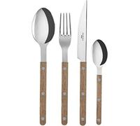 Set de couverts Sabre Paris Bistrot Teak Wood, 4 pièces, pour 1 personne