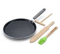 Set de crêpières, ELO Ducato, Ø 26 cm, revêtement antiadhésif, avec 3 accessoires