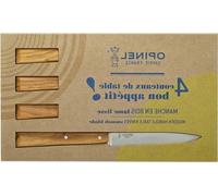 Set de cuisine Esprit Sud - Opinel couteau de table en bois d'olivier - multicolore 05 cm