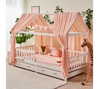 Set de décoration Mousseline de coton | 125x350cm Light Pink