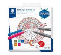 Set de dessin créatif Staedtler Design Journey Style Boho