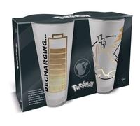 Stor S.L. Verres Pikachu – Verre mat 490 ml – Lot de 2