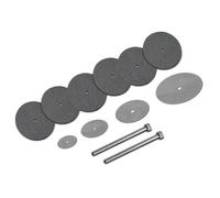 Set de disques à tronçonner 6 pcs + set de lames de scie 4 pcs Donau Elektronik 1739