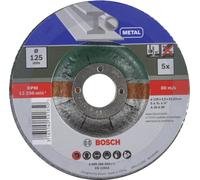 Set de disques à tronçonner, à moyeu déporté, pour métal 5 pcs Bosch 2609256333
