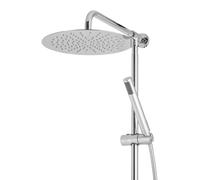 Set de douche PaulGurkes avec douche pluie de 30 cm et accessoires