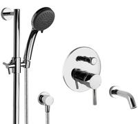 Set de Douche PaulGurkes pour Baignoire, Écoulement mural et Barre de Douche