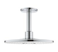 Grohe Rainshower douche à effet de pluie avec bras 31x31 cm ronde StarLight Chrome 26477LS0
