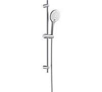 Fukana ensemble de douche tendance 35523750 chromé , douchette 3 jets, pommeau de douche
