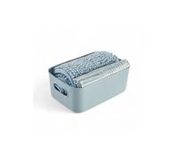 Set de douche - TODAY - UTILITY - Panier, tapis, rideau - Blue