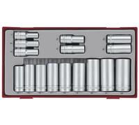 Set de douilles 3/8 16 pcs tray TC Teng Tools TT381612