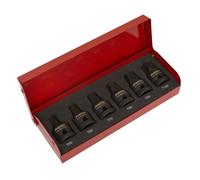 Set De Douilles À Chocs TRX-Star Sealey 6 Pièces 1/2" Carré AK5607