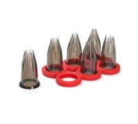 Set de douilles à pâtisserie, set de 6 pc, cannelées, tritan, de Buyer