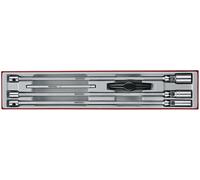 Set de douilles bougie poignée en T TTX-4 tray 3/8 5 pièces Teng Tools TTXTB05