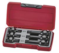 Set de douilles embouts à choc 1/2'' XZN - 6 pièces Teng Tools T9206