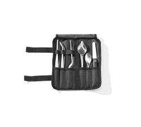 Hendi Set de dressage Chef 6 pièces inox satiné, pinces, cuillères, spatules, étui inclus