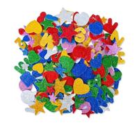 Set De EVA Stickers Alphabet, chiffre autocollant, Autocollant Coeur, | Pailletés Gommettes Étoiles Pour Scrapbooking DIY Décoration Et Artisanat