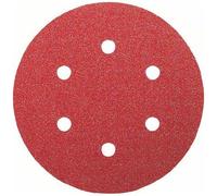set de feuilles abrasives Ø 150 mm WP, 6 trous, velcro - 6 pièces