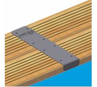 Set de finition droit de margelles piscine rectangulaire - UBBINK - 7514752