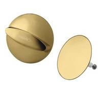 Set de finition vidage baignoire HANSGROHE Flexaplus aspect doré poli G