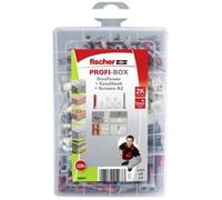Set de fixation Fischer 563577 - Blanc - 1 set - Crochets ronds à oeillets ou coudés