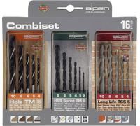 Set de forets 16 pcs Alpen 801003100