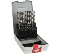 Set de forets HSS-G Bosch, 1-10mm, Pointe 135°, 19 pièces
