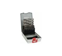Bosch Jeu de forets à métaux ProBox HSS-G DIN 338 rectifiés – 19 pièces 1–10 mm 135°
