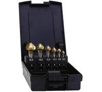 Set de fraises coniques 90° Exact 05568 5 pièces N/A tige cylindrique