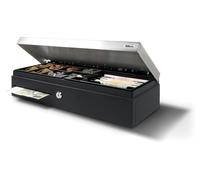 Set de gobelets à monnaie Safescan 4617CC, pesable, 8 pièces, noir