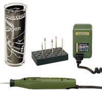 SET de gravure avec graveur GG 12 à moteur spécial DC silencieux et durable - PROXXON - 28635