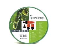 Cellfast Tuyau d'arrosage Economic Set 3/4" 20 m Vert