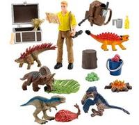 Set de Jeu Calendrier de l'avent Dinosaurs avec Figurine de Luis Schleich Multicolore Multicolore G