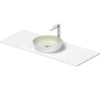 Set de lavabos Duravit Sivida rond avec console 1280x500x123mm, 268015FG00