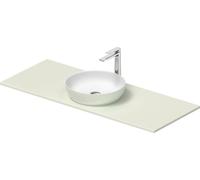 Set de lavabos Duravit Sivida rond avec console 1280x500x123mm, 268015FH00