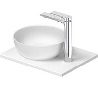 Set de lavabos Duravit Sivida rond avec console 410x330x123mm, 2680223200