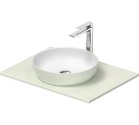 Set de lavabos Duravit Sivida rond avec console 680x500x123mm, 268012FH00