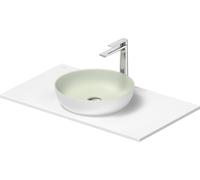 Set de lavabos Duravit Sivida rond avec console 880x500x123mm, 268013FG00