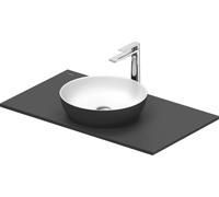 Set de lavabos Duravit Sivida rond avec console 880x500x123mm, 268013FI00