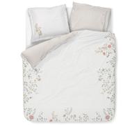 Set de linge de lit double CAMPO DE FLORES 200 x 220 cm, blanc, percale de coton, Pip Studio