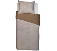 Set de linge de lit simple DODO PAVONE 140 x 200 cm, gris, satin de coton, Moooi