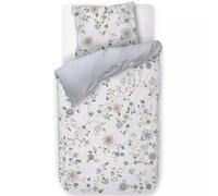Set de linge de lit simple FLORES BAILANDO 160 x 200 cm, blanc, percale de coton, Pip Studio